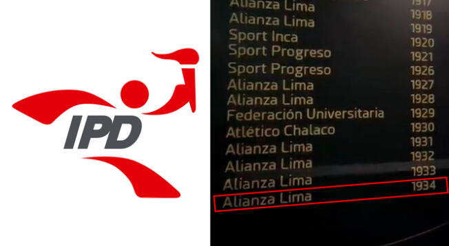 IPD emitió un comunicado sobre el panel que pone a Alianza Lima como campeón de 1934