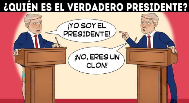 ¿Quién es el presidente? Demuestra que no eres TONTO y resuelve el acertijo en 6 segundos ¿Quién es el presidente? Demuestra que no eres TONTO y resuelve el acertijo en 6 segundos