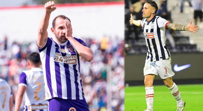 Hernán Barcos y Lavandeira son las 'caras de gol' de Alianza Lima en 2022.