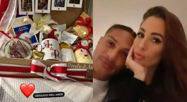 Paolo Guerrero presume en redes sociales romántico detalle de Ana Paula Consorte