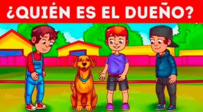 ¿Quién es el dueño del perro? SOLO el 10% resolvió el acertijo solo para GENIOS