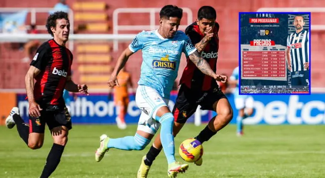 Sporting Cristal vs Melgar este domingo 6 de noviembre