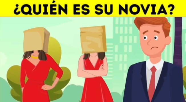 ¿Quién es su verdadera novia? El 2% logró acertar en este acertijo de solo 5 segundos