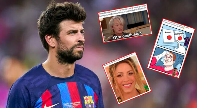 Gerard Piqué se retira del fútbol y los memes no se hicieron esperar en las redes sociales.