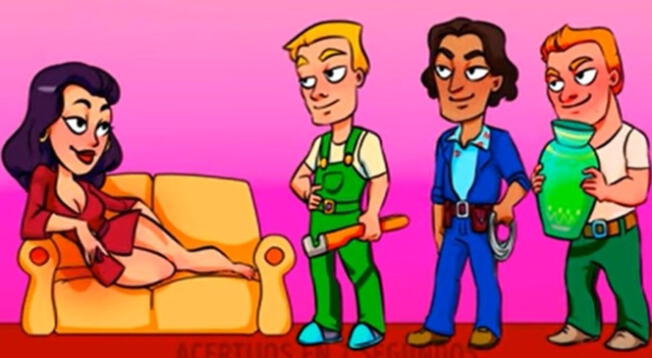 ¿Quién es el amante? Intenta resolver este acertijo EXTREMO en solo 8 segundos ¿Quién es el amante? Intenta resolver este acertijo EXTREMO en solo 8 segundos