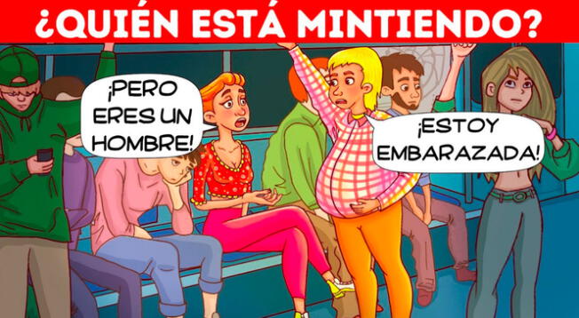 ¿Es una mujer embarazada o un impostor? ¿Es una mujer embarazada o un impostor?
