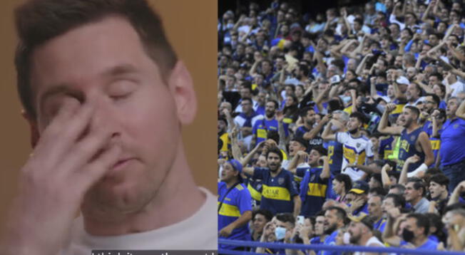 Lionel Messi revivió hermoso episodio que vivió en La Bombonera