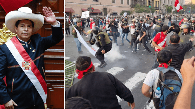 Marcha Nacional contra Pedro Castillo: Conoce algunos incidentes de la manifestación