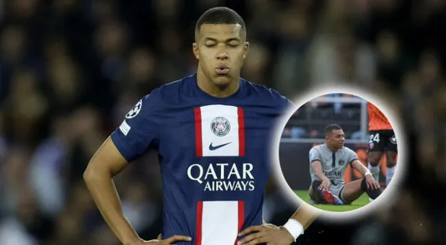 Kylian alamar a Francia tras salir lesionado en encuentro del PSG