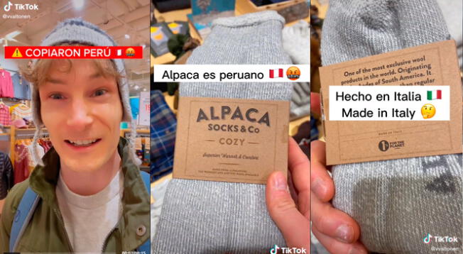 Finlandés enfureció al ver que tienda vende presuntas medias de 'alpaca' falsas