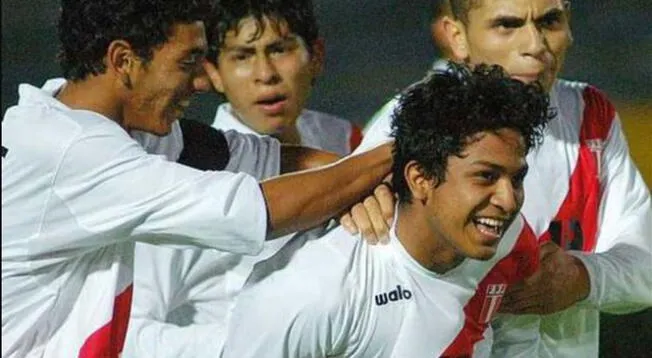 Christian La Torre con la sub-17 de Perú