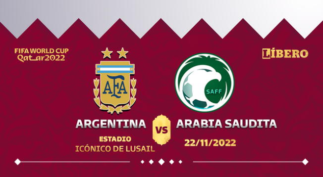 Argentina vs. Arabia Saudita: a qué hora y dónde ver el partido por el Grupo C del Mundial