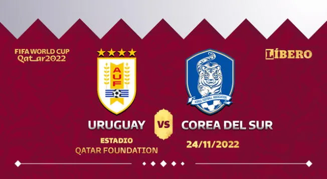 Uruguay vs. Corea del Sur: a qué hora y dónde ver el partido por el Grupo H del Mundial