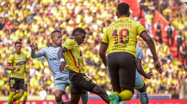 Barcelona y Aucas protagonizarán el duelo de ida de la final del fútbol ecuatoriano. Foto: Barcelona SC