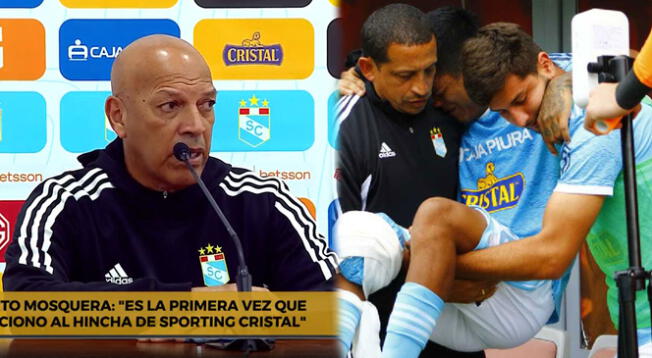 Joao Grimaldo salió lesionado en el Sporting Cristal vs Melgar