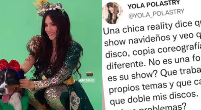 Yola Polastri acusa a Rosángela de copiar su show: "Que trabaje y haga sus propios temas"