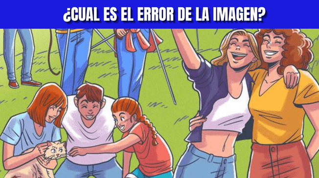 Reto visual EXTREMO: Halla el error de la iamgen en 5 segundos