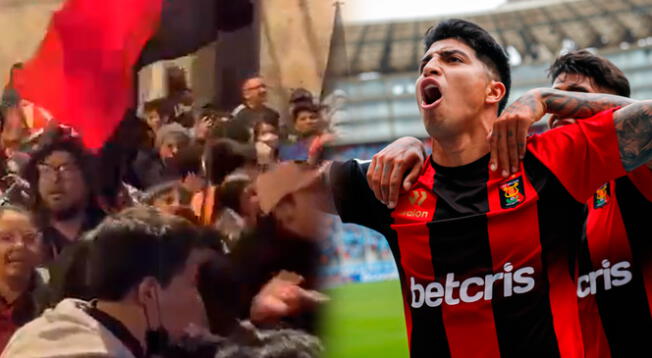 Banderazo de los hinchas de Melgar previo a la primera final contra Alianza Lima Banderazo de los hinchas de Melgar previo a la primera final contra Alianza Lima
