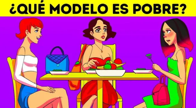 Solo el 2% superó este acertijo en tiempo récord: ¿Qué modelo es pobre?