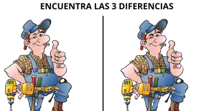 ¿Podrás hallar las 3 diferencias? El 97% de personas fallaron en este reto visual ¿Podrás hallar las 3 diferencias? El 97% de personas fallaron en este reto visual
