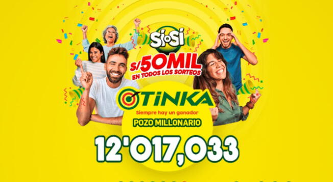 La Tinka: Resultados del miércoles 9 de noviembre.