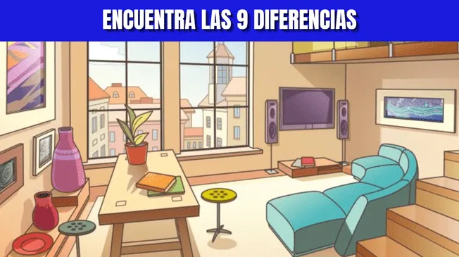 Reto visual EXTREMO: ¿Podrás ubicar las 9 diferencias en 20 segundos?