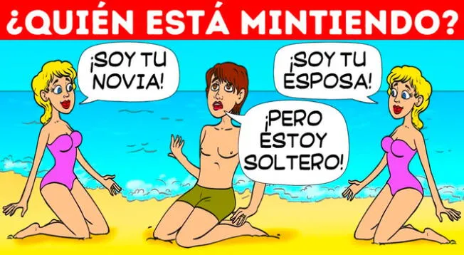 ¿Quién miente? Demuestra que eres un CRACk con este acertijo ¿Quién miente? Demuestra que eres un CRACk con este acertijo