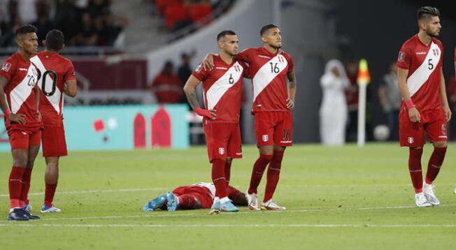 La Selección Peruana no clasificó al Mundial Qatar 2022.