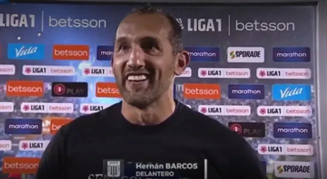Hernán Barcos anotó 18 goles con Alianza Lima en la Liga 1.
