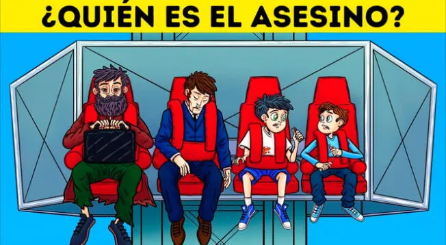 ¿Quién lo asesinó? Si resuelves este acertijo de nivel SUPERIOR en 3 segundos eres inteligente