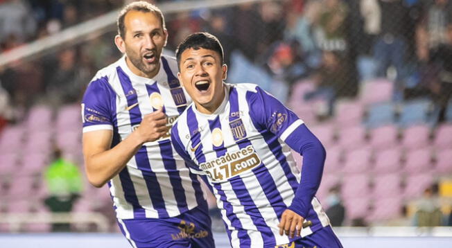 Jairo Concha y Hernán Barcos fueron titulares en el triunfo de Alianza ante Melgar por la final de Liga 1