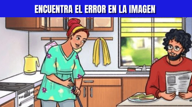 Reto visual EXTREMO: Encuentra el único error de la imagen en 4 segundos