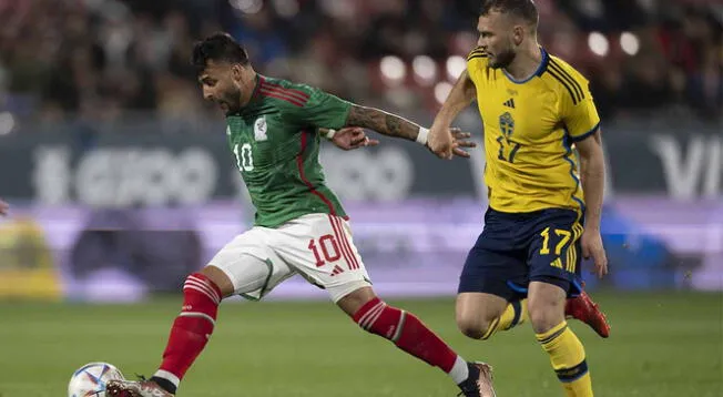 México vs Suecia por amistoso internacional
