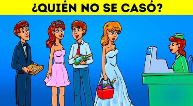 ¿Cuál de ellos no llegó a casarse? Resuelve el enigma en menos de 8 segundos