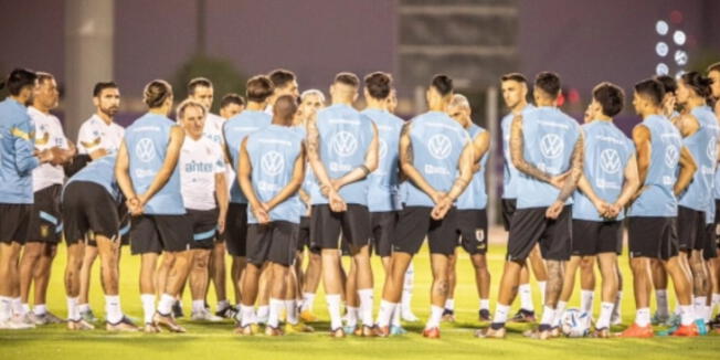 Uruguay paró sus entrenamientos tras enterarse del fallecimiento de la madre de unos de sus jugadores