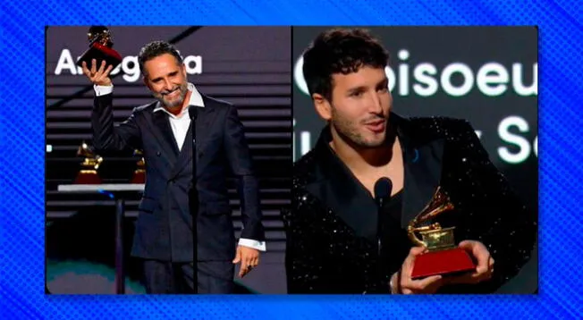 Mejor canción pop: empate entre Jorge Drexler y Sebastián Yatra