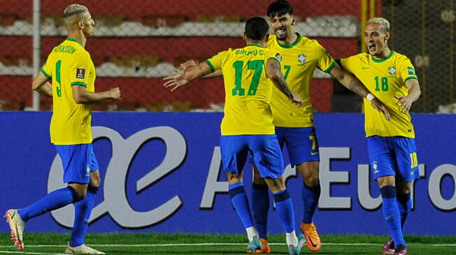 La selección brasileña es la más costosa de Sudamérica y la segunda del ranking. Foto: AFP