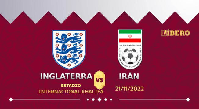Horarios del partido Inglaterra vs Irán y dónde mirar el Mundial 2022