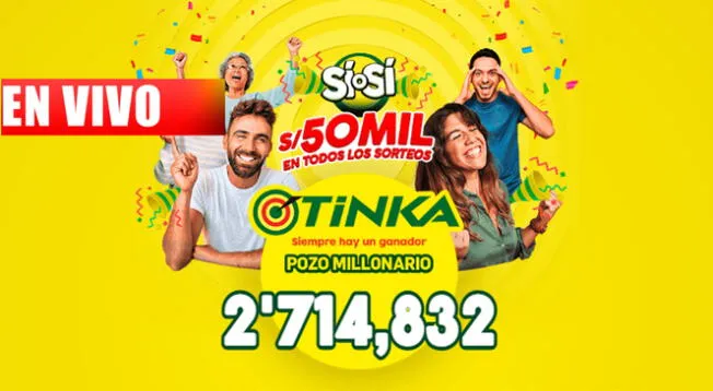 Sigue el sorteo de La Tinka y conoce los números ganadores de este domingo 20 de noviembre.