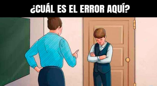 ¿Dónde está el ERROR? Solo el 5% lo hallaron en este reto visual para DETECTIVES