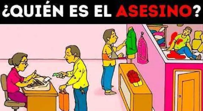 ¿Cuál de ellos fue el verdadero asesino? Revisa con atención y descúbrelo en 6 segundos ¿Cuál de ellos fue el verdadero asesino? Revisa con atención y descúbrelo en 6 segundos