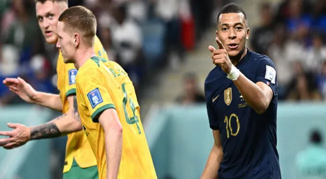 Francia goleó a Australia en su debut en Qatar 2022