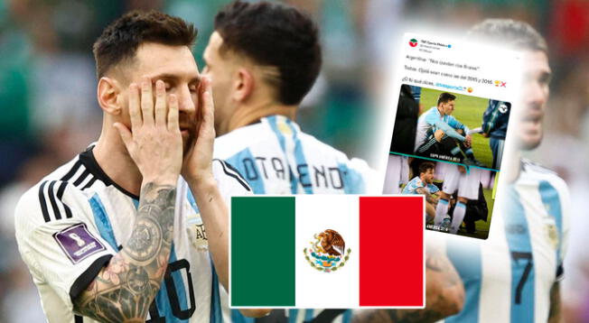 Lionel Messi fue víctima de un post protagonizado por un medio mexicano