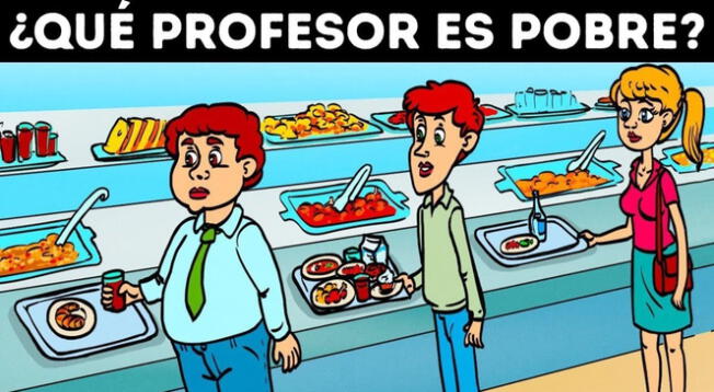 Intenta descubrir al profesor que no tiene dinero en solo unos segundos