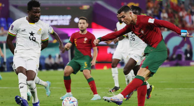 Portugal jugó con Ghana en el Mundial Qatar 2022