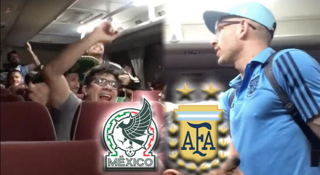 Argentino se enfrenta a mexicanos por polémico canto: "En las Malvinas se habla inglés".