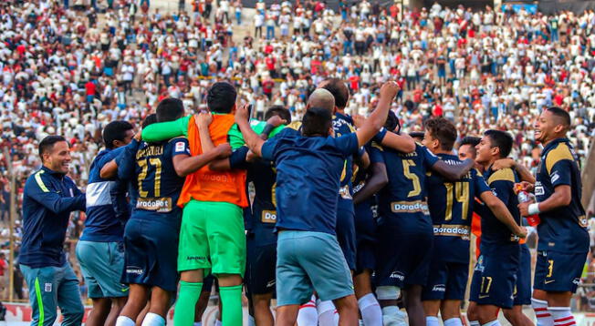 Alianza Lima y su festejo en el Estadio Monumental