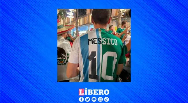 Hinchas mexicanos que son seguidores de Messi tenían el corazón dividido.