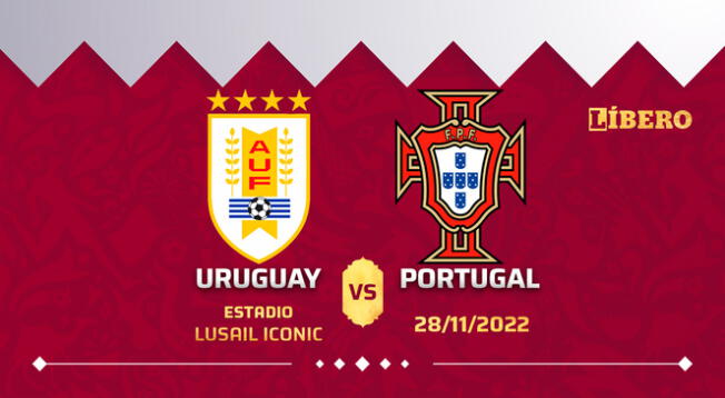 Uruguay y Portugal se miden por el grupo H del Mundial Qatar 2022