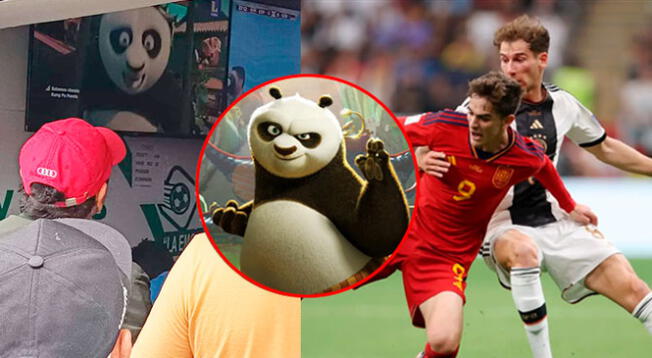 Peruano va a casa de apuestas por el España vs. Alemania pero ve Kung fu Panda en Latina